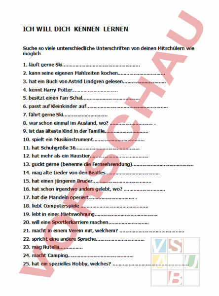 sich einander kennenlernen vorstellungsgespräch kollegen kennenlernen