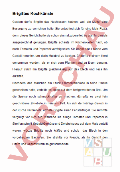 Arbeitsblatt: Teilsätze Nummerieren – EBRX