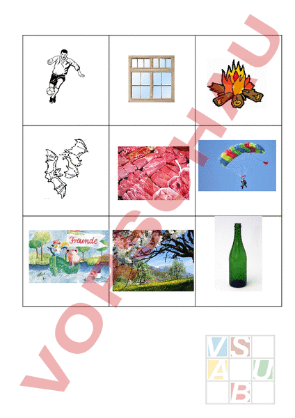 Arbeitsblatt: F-Wörter - Deutsch - DaZ