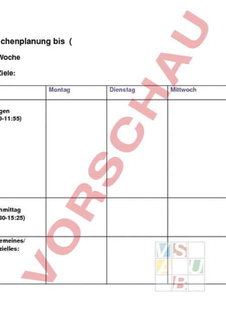 Handlungsplanung Arbeitsblätter
 Arbeitsblätter Handlungsplanung Nehru Memorial