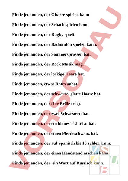 Daf spiel finde der jemanden Wie kann