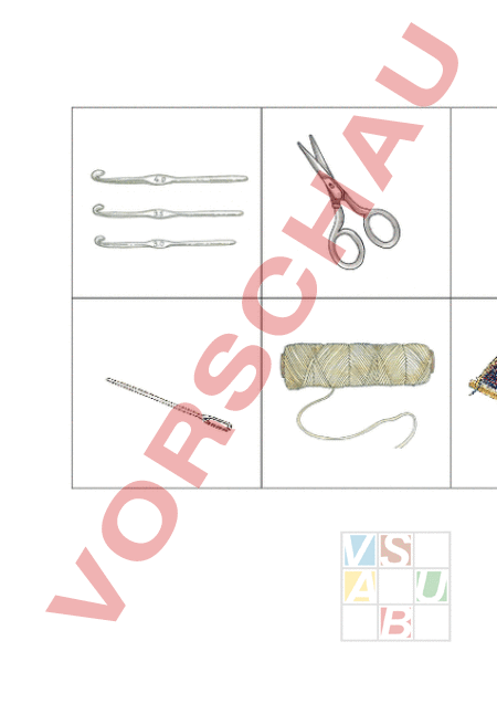 Arbeitsblatt: Memory Werkzeuge - Werken / Handarbeit - Anderes Thema