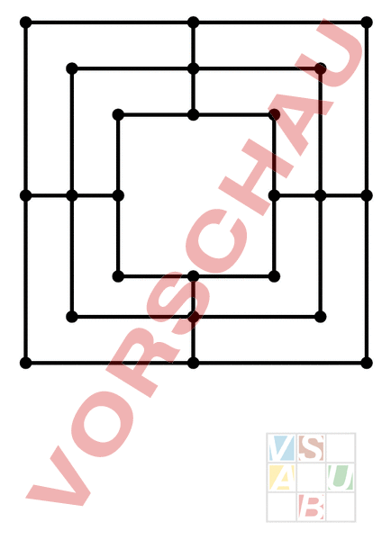 Arbeitsblatt: Mühlespiel - Mathematik - Gemischte Themen