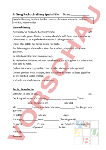 Der Richtigkeit Halber Rechtschreibung – TSNKN
