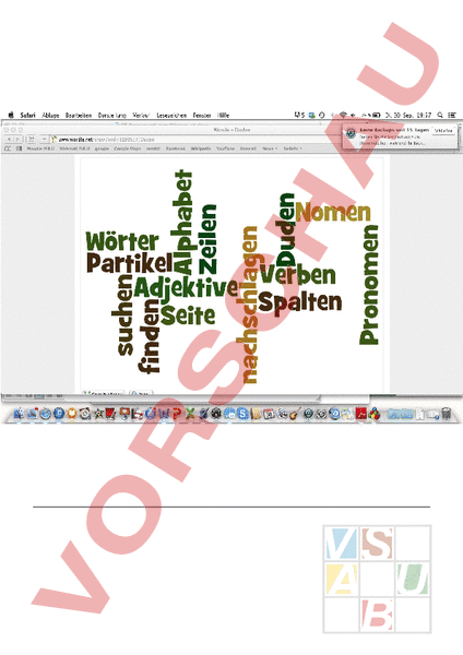 Arbeitsblatt: Duden - Deutsch - Rechtschreibung