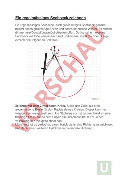 Sechseck Zeichnen Mit Geodreieck : Achsenspiegelung Von Sechsecken Mit Geodreieck Zirkel Unterrichtsmaterial Im Fach Mathematik Geodreieck Sechseck Zirkel - 1 the free dictionary „geodreieck.
