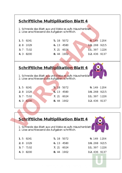 arbeitsblatt-schriftliche-multiplikation-blatt-3-mathematik