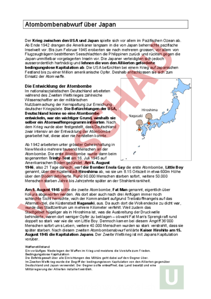 Arbeitsblatt Atombombenabwurf ber Japan Geschichte Neuzeit arbeitsblatt-atombombenabwurf-ber-japan-geschichte-neuzeit