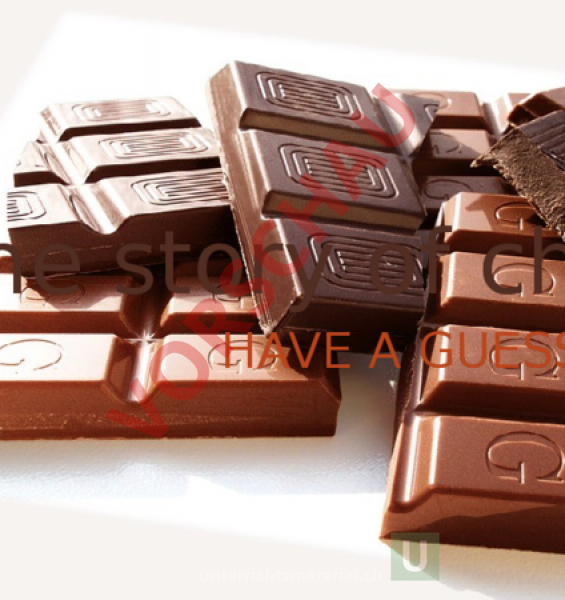 Arbeitsblatt YW 4 Unit 5 The story of chocolate Englisch
