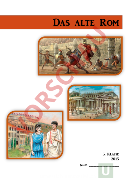 Rom alten unterrichtsmaterial im essen Römische Antike