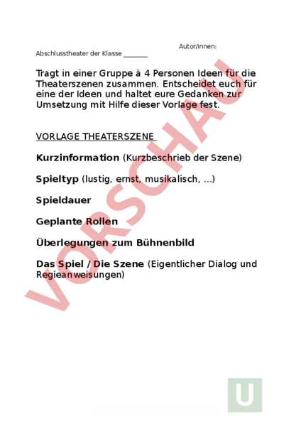 arbeitsblatt-vorlage-szene-theater-deutsch-anderes-thema