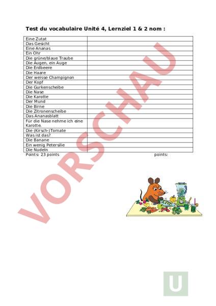 Arbeitsblatt Test Du Vocabulare Dis Donc 5 Unit 4 Franz sisch arbeitsblatt-test-du-vocabulare-dis-donc-5-unit-4-franz-sisch
