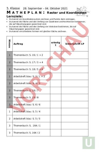 Arbeitsblatt Matheplan Raster Koordinaten Mathematik Gemischte Arbeitsblatt Matheplan Raster Koordinaten Mathematik Gemischte